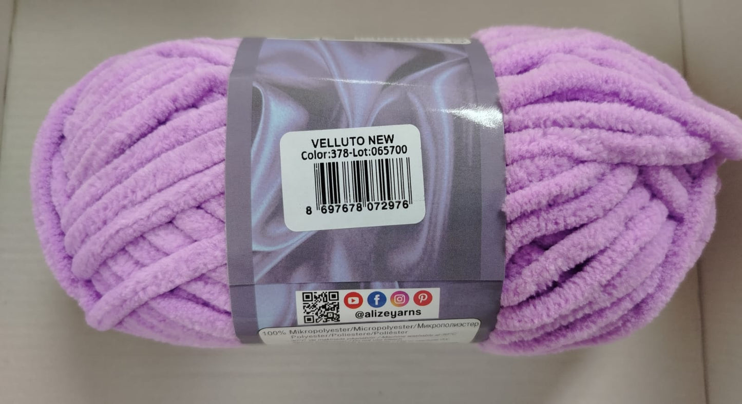 Alize Velluto -378 Orchid