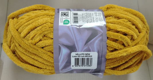 Alize Velluto-02 Mustard