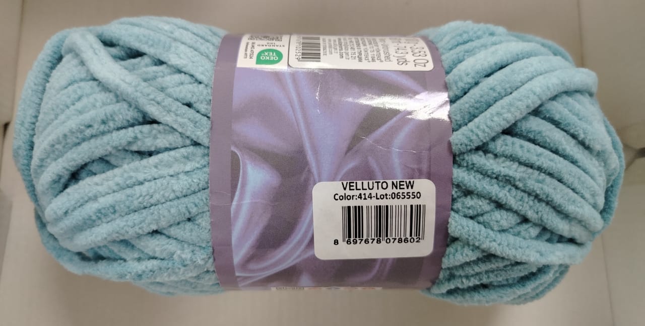 Alize Velluto-414 Azure