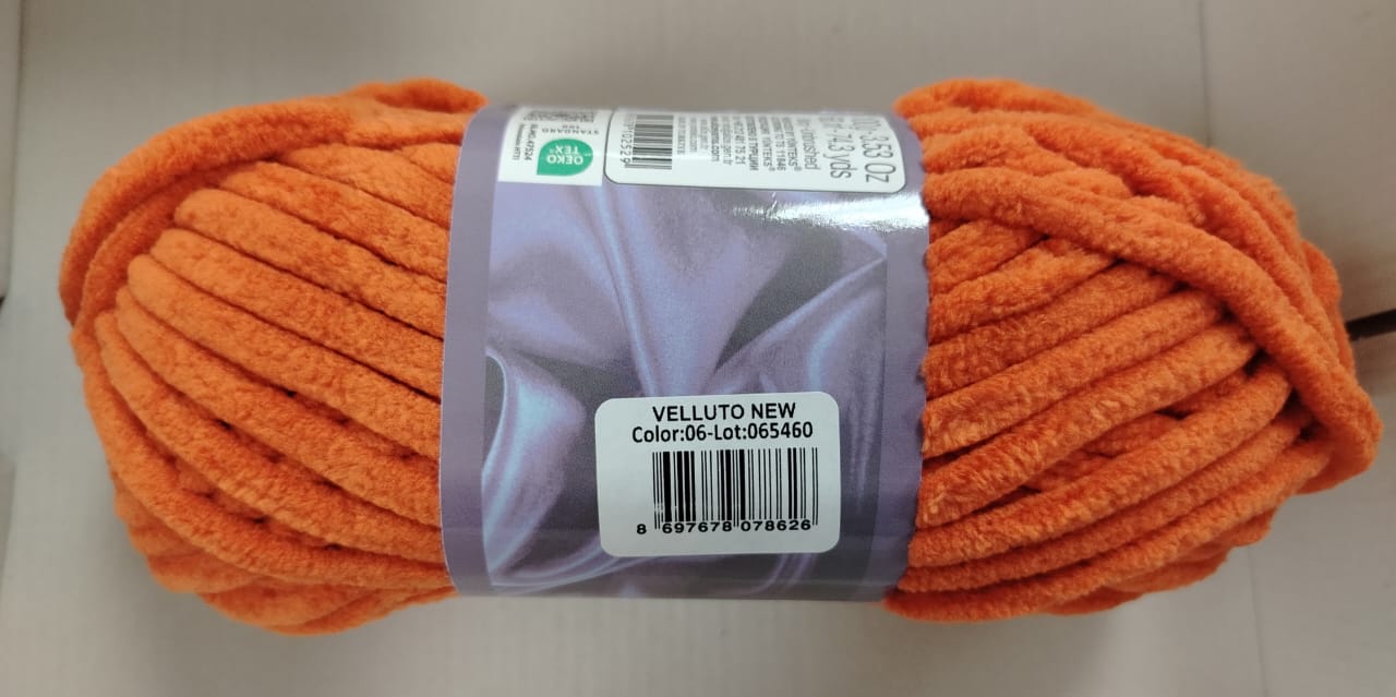 Alize Velluto-06 Orange