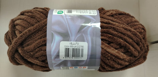 Alize Velluto-493 Choc Brown