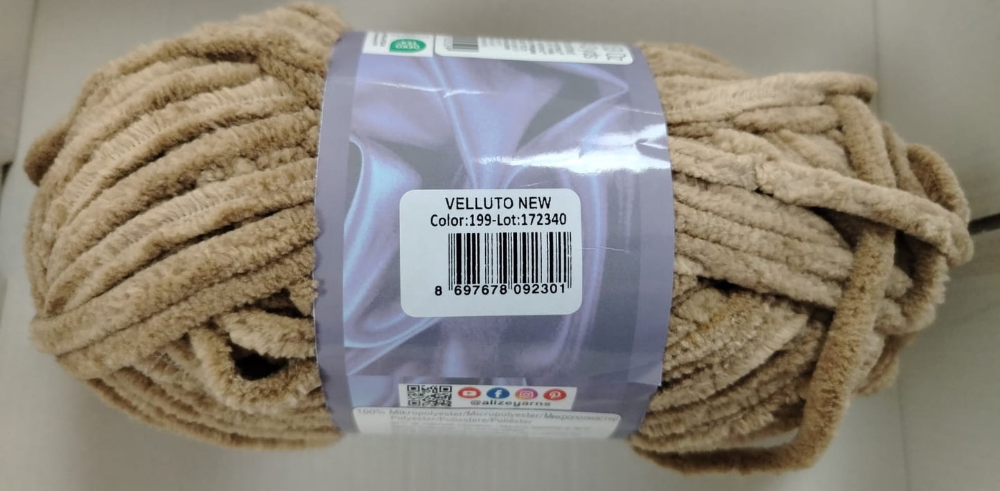 Alize velluto-199 DK Beige